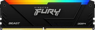 Kingston Fury Beast RGB (KF432C16BB2A/8) цена и информация | Оперативная память (RAM) | pigu.lt