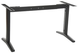 Каркас стола STT, регулируемая длина, черный цена и информация | Другие принадлежности для мебели | pigu.lt