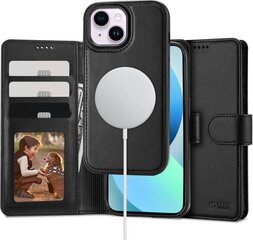 Чехол Tech-Protect wallet для Motorola Moto G84 5G черный цена и информация | Чехлы для телефонов | pigu.lt