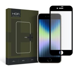 "HOFI GLASS PRO+" GRŪDINTAS STIKLAS IPHONE 7 | 8 | SE 2020 | 2022 JUODAS kaina ir informacija | Apsauginės plėvelės telefonams | pigu.lt