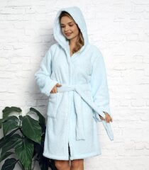 Moteriškas chalatas Cocoon 583004 01, mėlyna 583004*01-XL kaina ir informacija | Naktiniai, pižamos moterims | pigu.lt