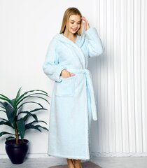 Moteriškas chalatas Cocoon 583010 01, mėlyna 583010*01-XL цена и информация | Женские пижамы, ночнушки | pigu.lt