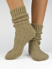 Kojinės moterims 5905204338254, smėlio spalvos kaina ir informacija | Moteriškos kojinės | pigu.lt