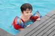Pripučiamos rankovės plaukimui Žmogus Voras Bestway 98001, 23 x 15 cm, raudonos/mėlynos kaina ir informacija | Plaukimo liemenės ir rankovės | pigu.lt
