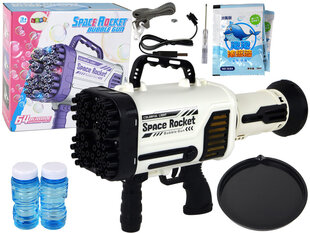 Muilo burbulų vaikškas pistoletas su šviesos efektais, juodas kaina ir informacija | Vandens, smėlio ir paplūdimio žaislai | pigu.lt
