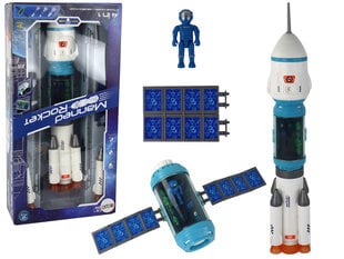 Kosmoso raketos rinkinys su garso ir šviesos efektais 12 el kaina ir informacija | Žaislai berniukams | pigu.lt