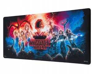 Pelės kilimėlis XXL Keisti dalykai Stranger Things, 80 x 35 cm kaina ir informacija | Pelės | pigu.lt