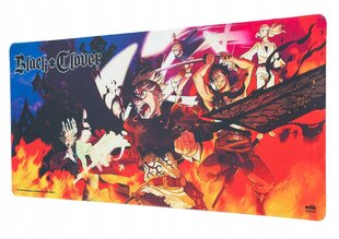 Pelės kilimėlis XXL Black Clover, 80 x 35 cm цена и информация | Мыши | pigu.lt