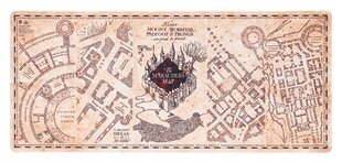 Pelės kilimėlis XXL žemėlapis Harry Potter The Marauders Map, 80 x 35 cm kaina ir informacija | Pelės | pigu.lt