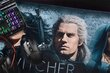 Pelės kilimėlis XXL The Witcher, 80 x 35 cm kaina ir informacija | Pelės | pigu.lt