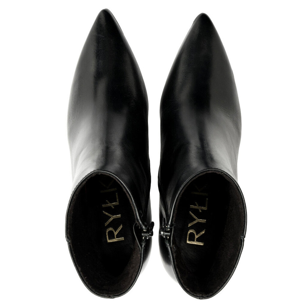 Aulinukai moterims Rylko, juodi цена и информация | Aulinukai, ilgaauliai batai moterims | pigu.lt