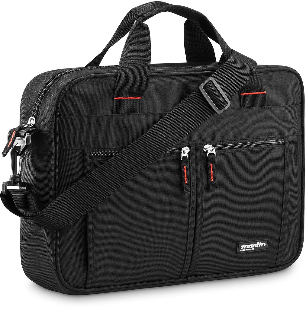 Nešiojamasis kompiuteris krepšys 15,6" juoda per petį Zagatto цена и информация | Krepšiai, kuprinės, dėklai kompiuteriams | pigu.lt