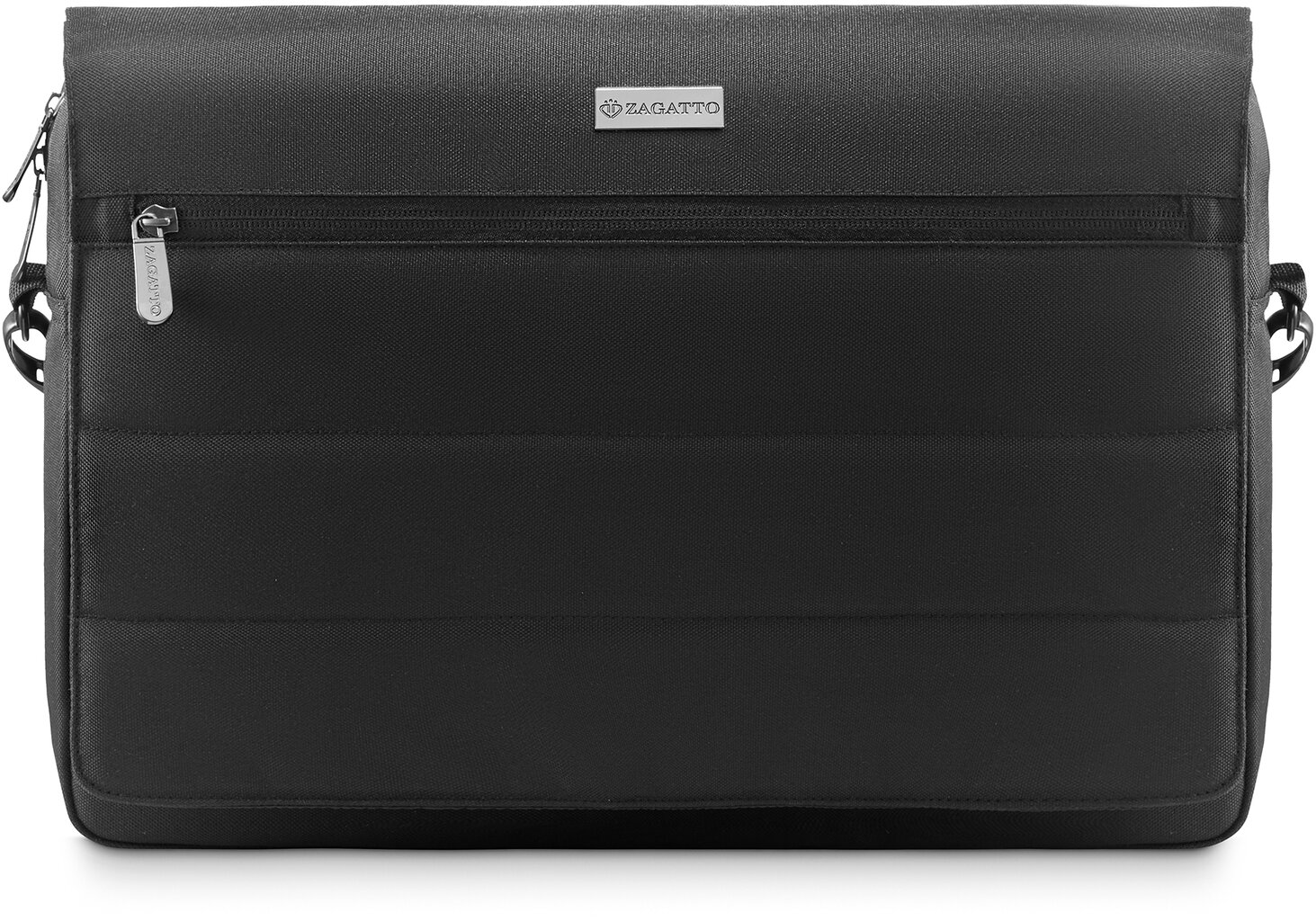 Vyriškas juodas miesto krepšys messenger, 15,6 colio nešiojamojo kompiuterio krepšys Zagatto цена и информация | Vyriškos rankinės | pigu.lt