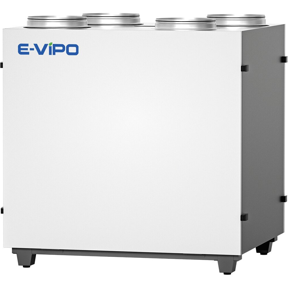 Šilumos atgavimo ventiliacijos įrenginys E-Vipo W Premium serija 800m3 kaina ir informacija | Oro reguliavimo įrangos priedai | pigu.lt