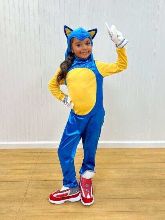 Karnavalo kostiumas Karnavalo kostiumas Sonic the Hedgehog, 1 vnt. kaina ir informacija | Karnavaliniai kostiumai | pigu.lt