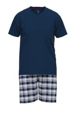 Pižama vyrams Bugatti 56001 634, mėlyna kaina ir informacija | Vyriški chalatai, pižamos | pigu.lt