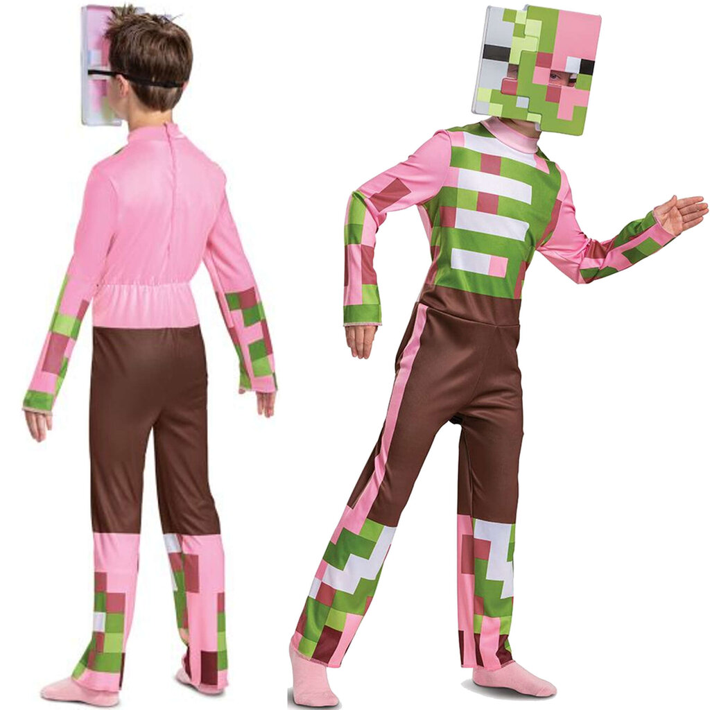 Karnavalinis kostiumas Karnavalinis kostiumas Minecraft Halloween Zombie  Pigman, 1 vnt. цена | pigu.lt