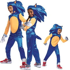 Karnavalinis kostiumas Deluxe Prime Sonic the Hedgehog, 1 vnt. цена и информация | Карнавальные костюмы | pigu.lt