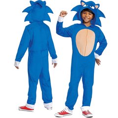 Karnavalinis kostiumas Sonic, 7-8 metų kaina ir informacija | Karnavaliniai kostiumai | pigu.lt