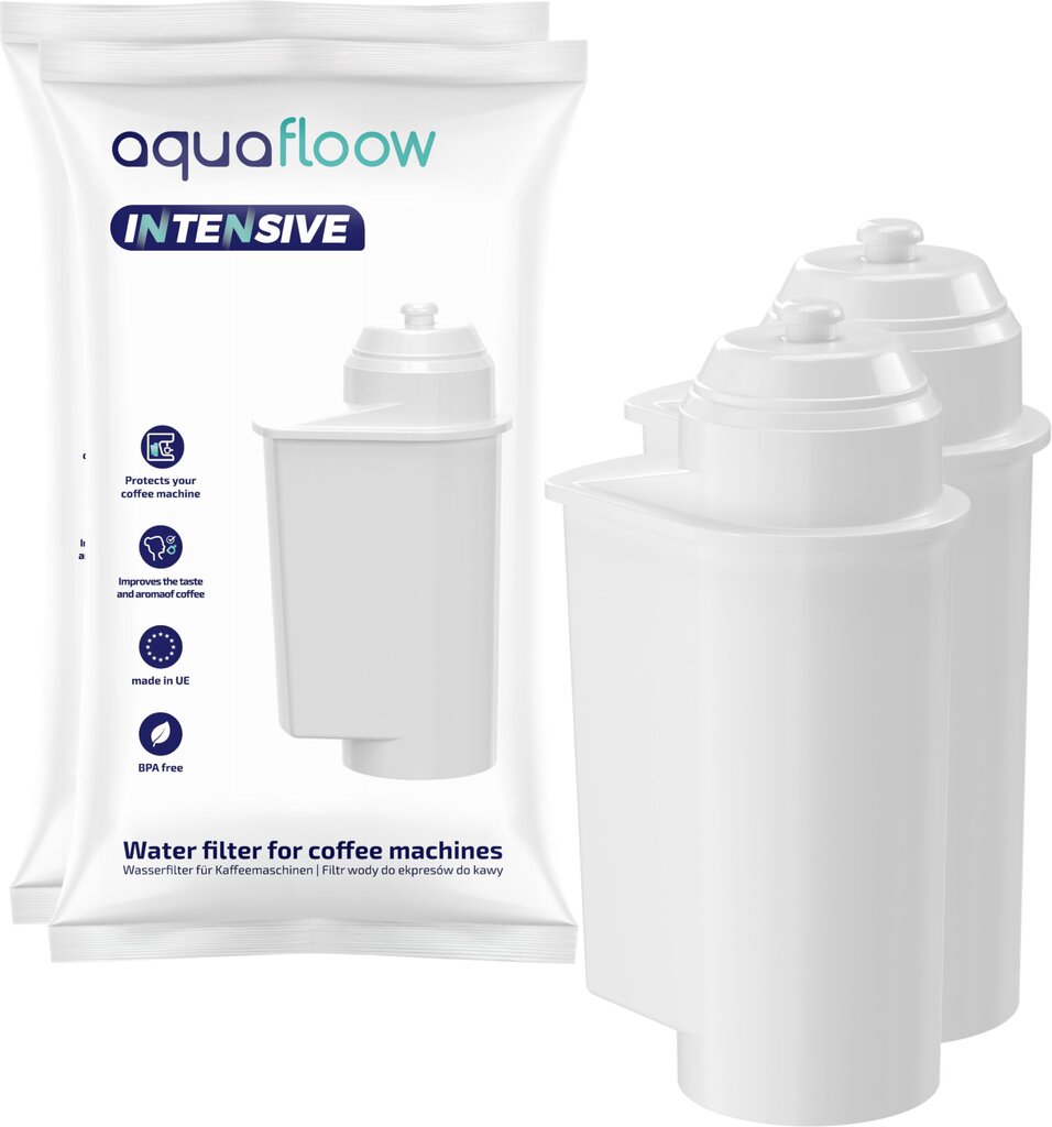 AquaFloow Intensive, 2 vnt. цена и информация | Priedai kavos aparatams | pigu.lt