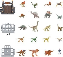 Адвент-календарь Jurassic World HTK45 цена и информация | Игрушки для мальчиков | pigu.lt