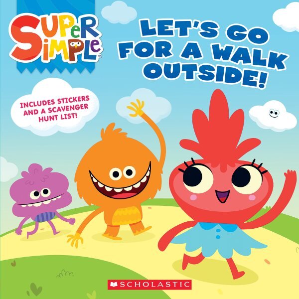 Let's Go For a Walk Outside (Super Simple Storybooks) цена и информация | Knygos mažiesiems | pigu.lt