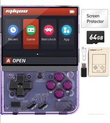 Ретро мини-консоль HappyJoe Miyoo plus, 64 Гб цена и информация | Игровые приставки | pigu.lt