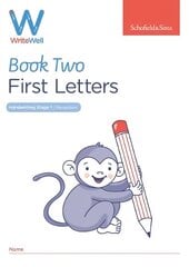 WriteWell 2: First Letters, Early Years Foundation Stage, Ages 4-5 kaina ir informacija | Knygos paaugliams ir jaunimui | pigu.lt