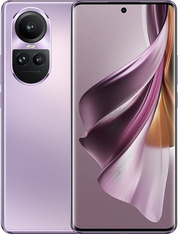 Oppo Reno 10 Pro 5G DS 12GB|256GB Purple kaina ir informacija | Mobilieji telefonai | pigu.lt