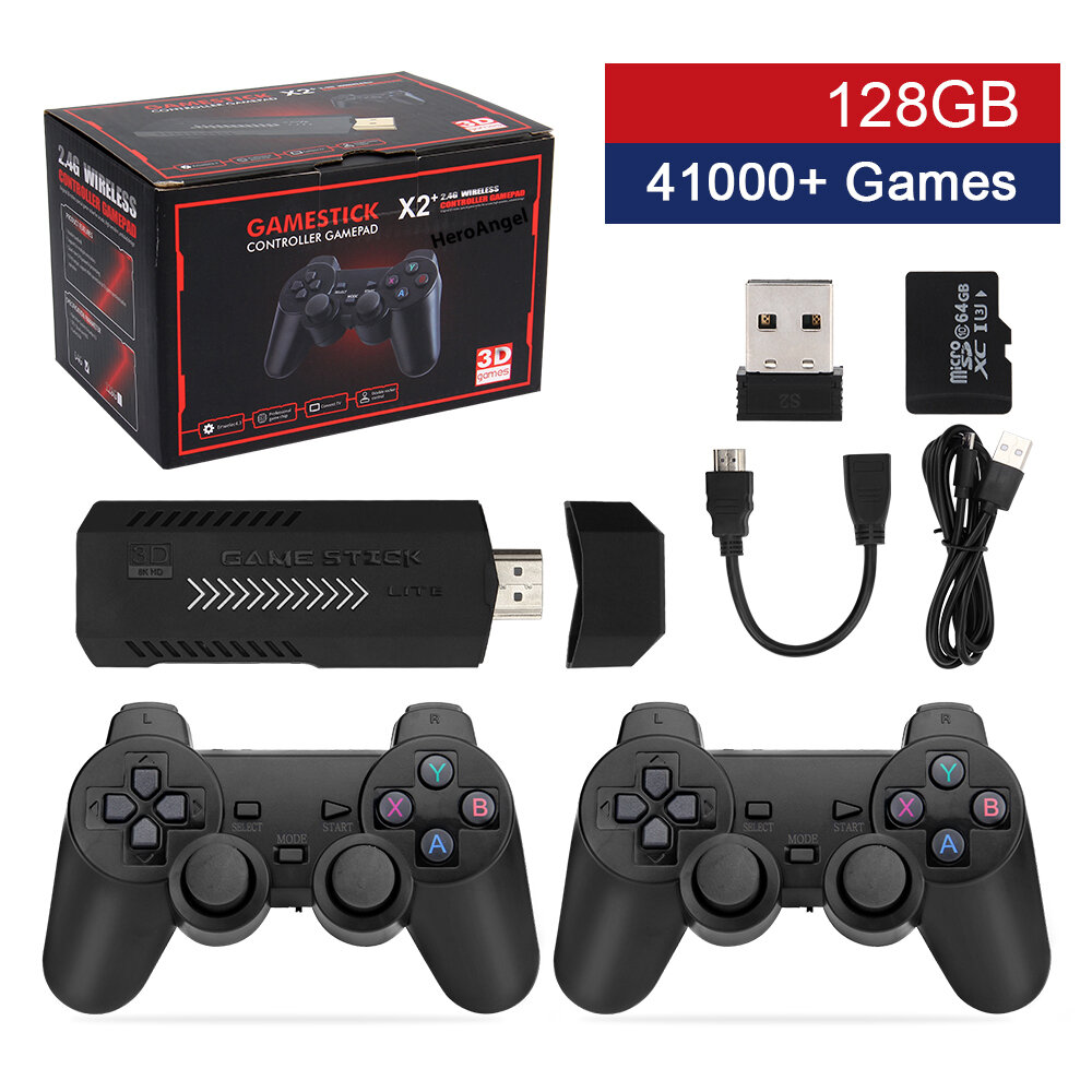 HappyJoe X2, 64GB, 37000 games kaina ir informacija | Žaidimų konsolės | pigu.lt