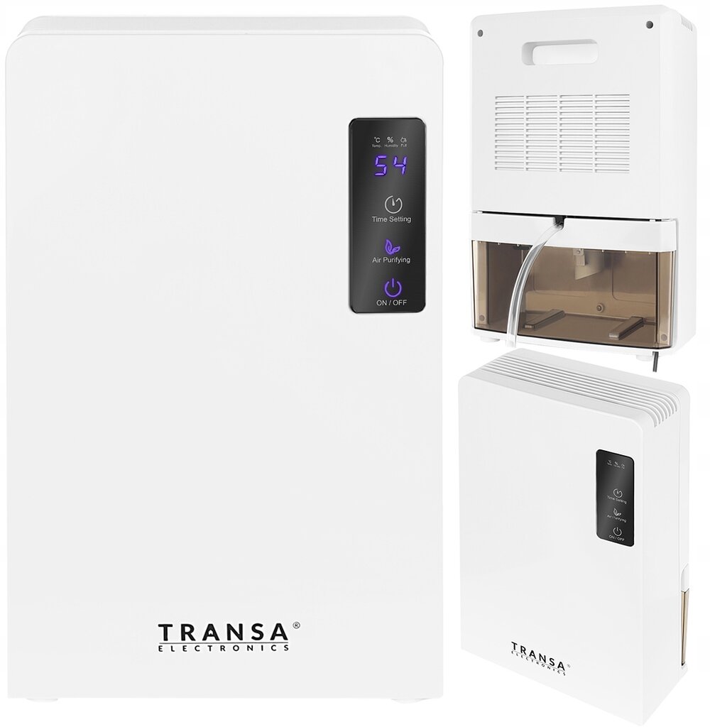 Oro džiovintuvas "Transa Electronics" TE-140 90 W 0,5 l/24 h kaina ir informacija | Oro sausintuvai, drėgmės surinkėjai | pigu.lt