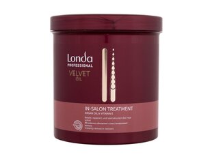 Maitinanti plaukų kaukė Londa Professional Velvet Oil In-Salon Treatment, 750 ml kaina ir informacija | Priemonės plaukų stiprinimui | pigu.lt