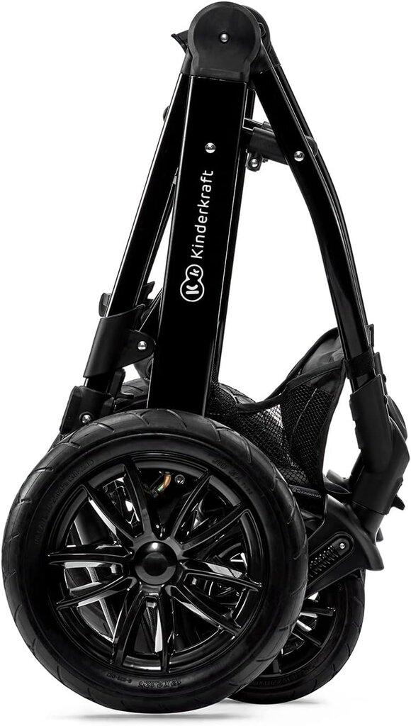 Kinderkraft universalus vežimėlis Moov Mink Pro 3in1, Black kaina ir informacija | Vežimėliai | pigu.lt