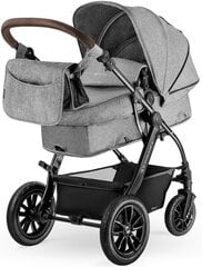 Детская универсальная коляска Moov Mink Pro 3in1, Grey Melange цена и информация | Kinderkraft Детские коляски и аксессуары | pigu.lt