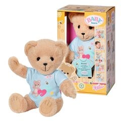 Pliušinis meškutis lėlė Baby Born, 43 cm цена и информация | Игрушки для девочек | pigu.lt