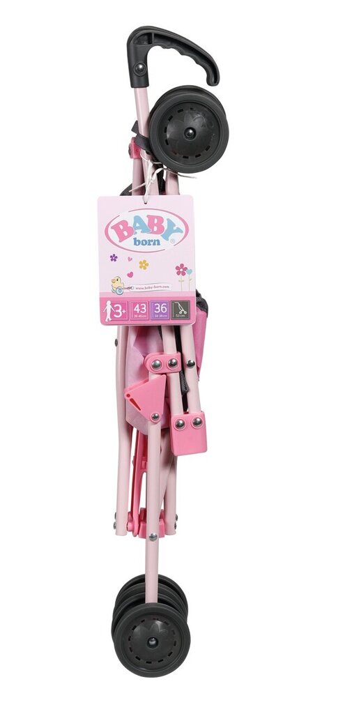 Lėlės vežimėlis Baby Born kaina ir informacija | Žaislai mergaitėms | pigu.lt
