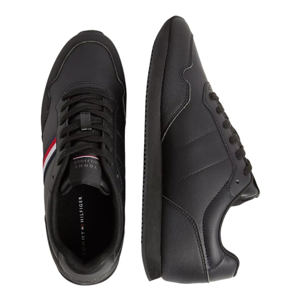 Tommy Hilfiger sportiniai batai vyrams, juodi kaina ir informacija | Kedai vyrams | pigu.lt