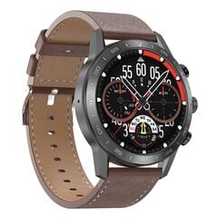 DT NO.1 DT70+ Black Leather kaina ir informacija | Išmanieji laikrodžiai (smartwatch) | pigu.lt