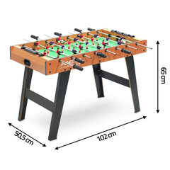 Настольный футбол, 102 х 50,50 х 65 см. цена и информация | Настольный футбол | pigu.lt