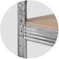 Metalinė sandėliavimo lentyna 180 x 90 x 40 cm kaina ir informacija | Sandėliavimo lentynos | pigu.lt