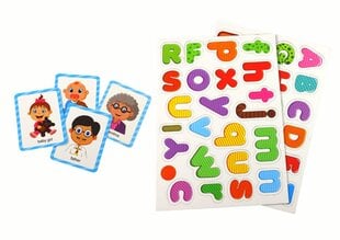 Magnetinė dėlionė su raidėmis Lean Toys kaina ir informacija | Dėlionės (puzzle) | pigu.lt
