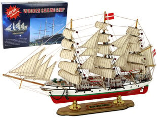 Medinis laivas - burlaivis Danmark kaina ir informacija | Žaislai berniukams | pigu.lt