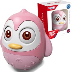 Sensorinis pingvinas Woopie Baby, rožinis цена и информация | Игрушки для малышей | pigu.lt