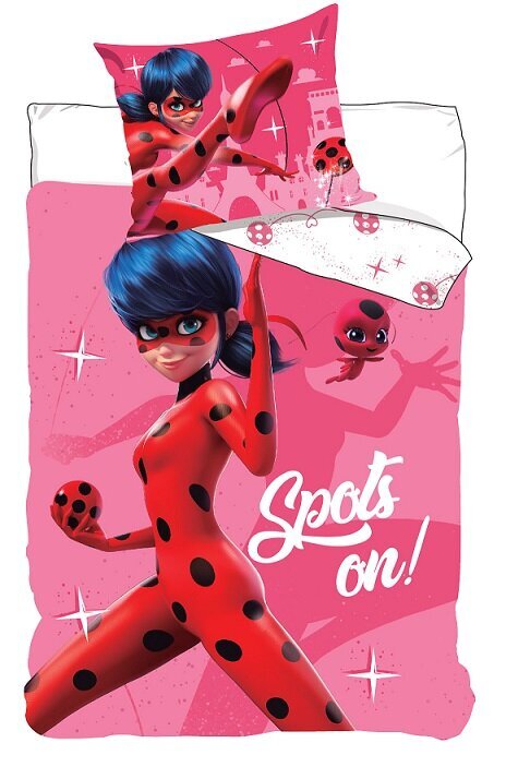 Vaikiškos patalynės komplektas Ladybug 150x210, 2 dalių kaina ir informacija | Patalynė kūdikiams, vaikams | pigu.lt