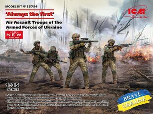 ICM - “Always the first” Air Assault Troops of the Armed Forces of Ukraine, 1/35, 35754 цена и информация | Склеиваемые модели | pigu.lt