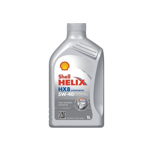 Shell Helix HX8 5W-40, variklių akyva 1 l. kaina ir informacija | Variklinės alyvos | pigu.lt