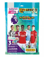 Стартовый альбом Megaset Premiere League 2024 + карточки Panini цена и информация | Коллекционные карточки | pigu.lt