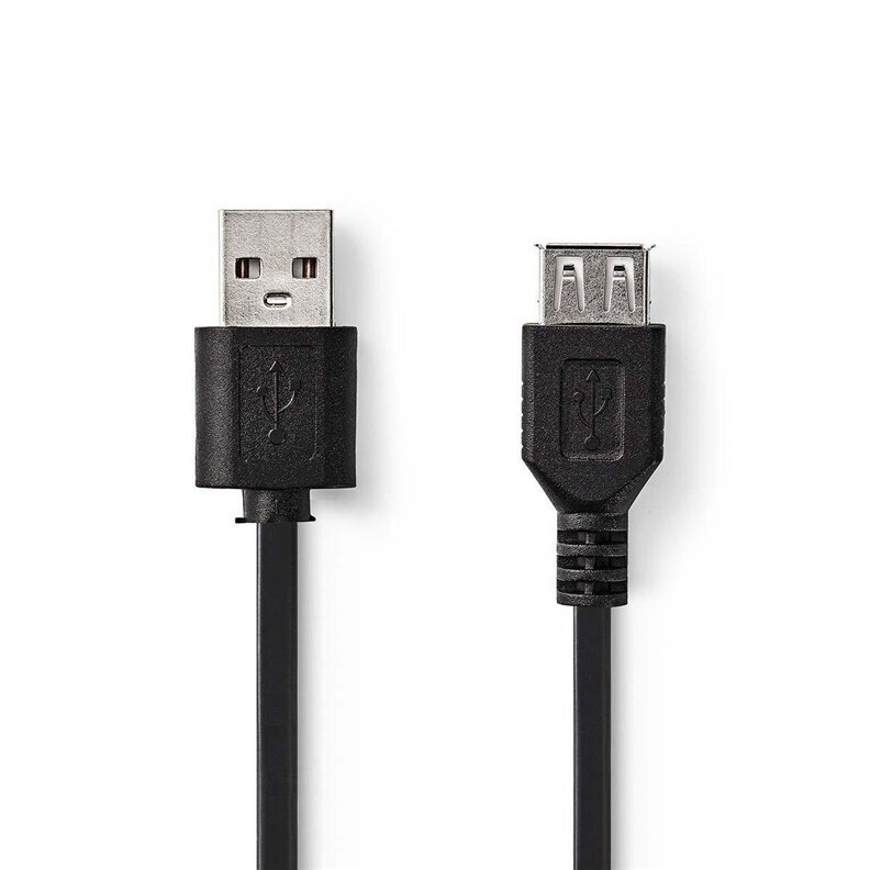 Nedis USB Type A/USB, 3 m цена и информация | Kabeliai ir laidai | pigu.lt