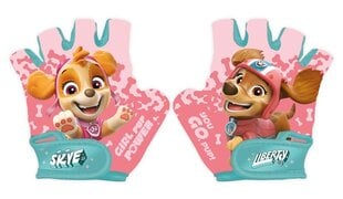 Dviratininko pirštinės vaikams Paw Patrol, rožinės цена и информация | Одежда для велосипедистов | pigu.lt