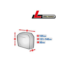 Чехол для садового гриля BBQ L Kegel-Blazusiak 5-4822-241-2099 цена и информация | Аксессуары для гриля и барбекю | pigu.lt